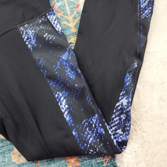 Gapfit Sculpt Compression Black Blue Legging Medium - Picture 3 of 8